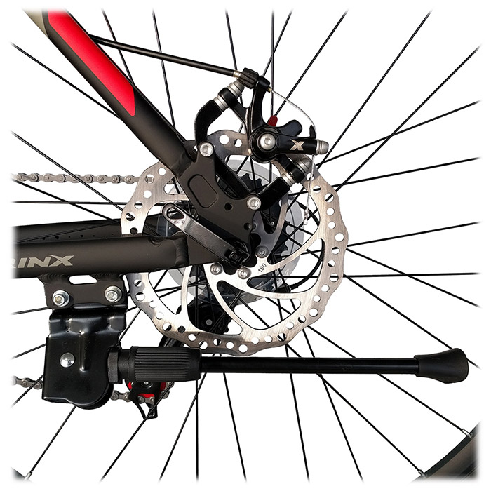 Велосипед гірський TRINX Majestic M136 Pro 18"x29" Matt Black/Gray/Red (2019)