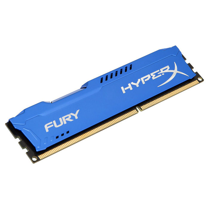 Модуль пам'яті HYPERX Fury Blue DDR3 1866MHz 4GB (HX318C10F/4)