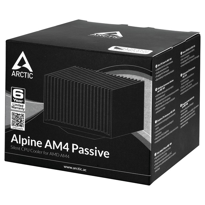 Радиатор для процессора ARCTIC Alpine AM4 Passive (ACALP00022A)