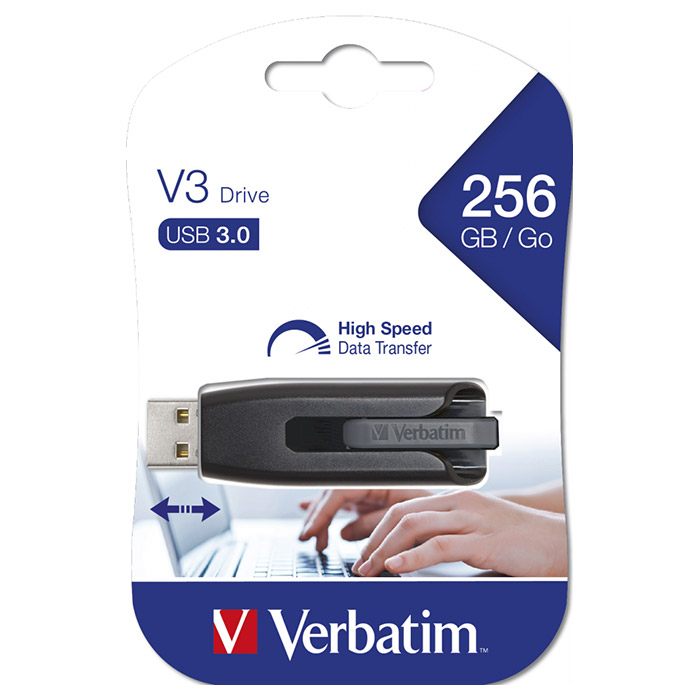 Флешка VERBATIM Store 'n' Go V3 256GB USB3.0 (49168)