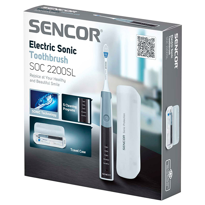 Электрическая зубная щётка SENCOR SOC 2200SL (41006640)