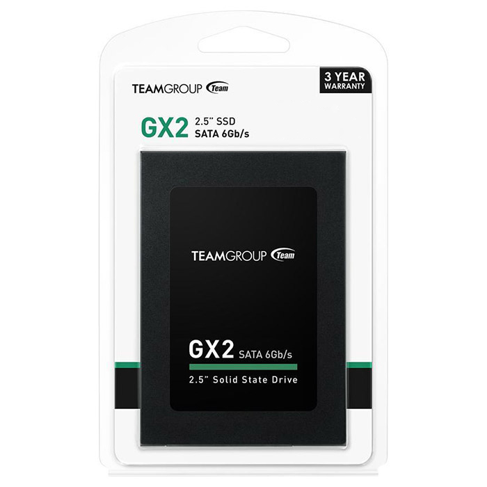 SSD диск TEAM GX2 256GB 2.5" SATA (T253X2256G0C101)