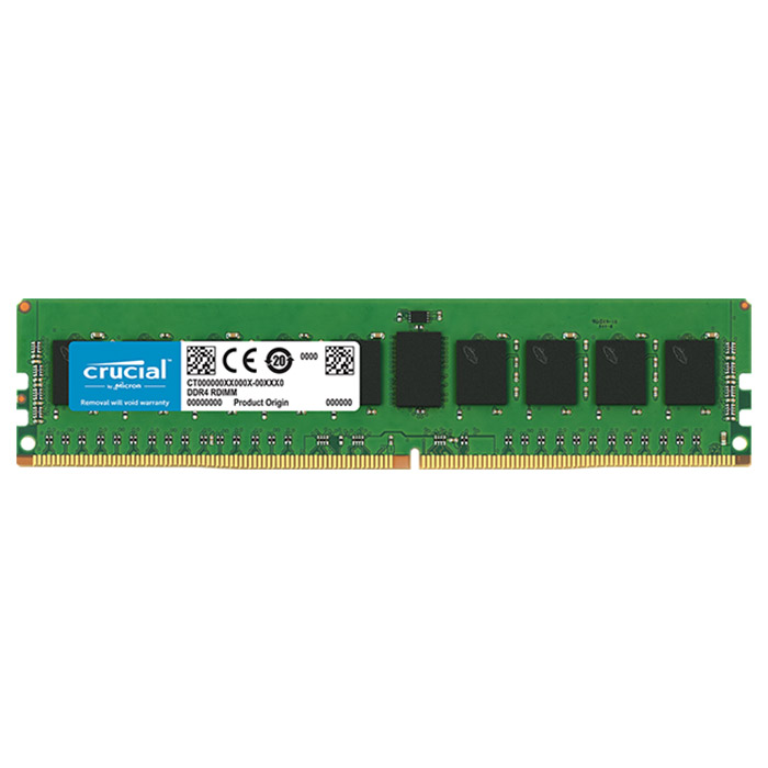 Модуль пам'яті DDR4 2666MHz 8GB CRUCIAL ECC RDIMM (CT8G4RFD8266)
