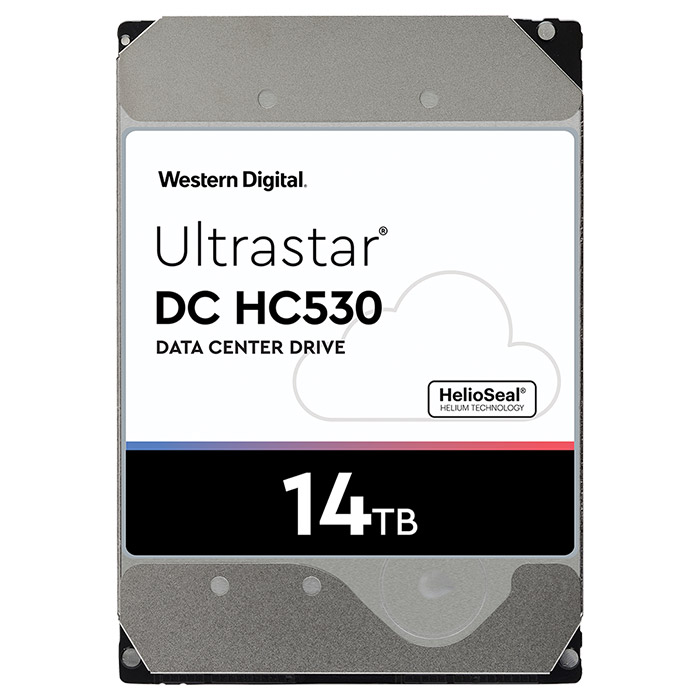 Жёсткий диск 3.5" WD Ultrastar DC HC530 14ТB SAS 7.2K (WUH721414AL5204/0F31052)