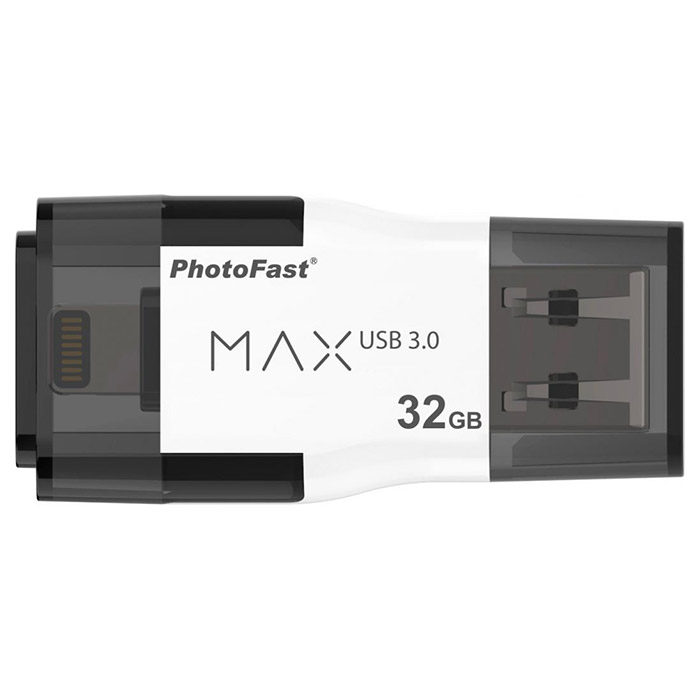 Флешка PHOTOFAST i-FlashDrive Max G2 32GB Black (IFDMAXG232GB)