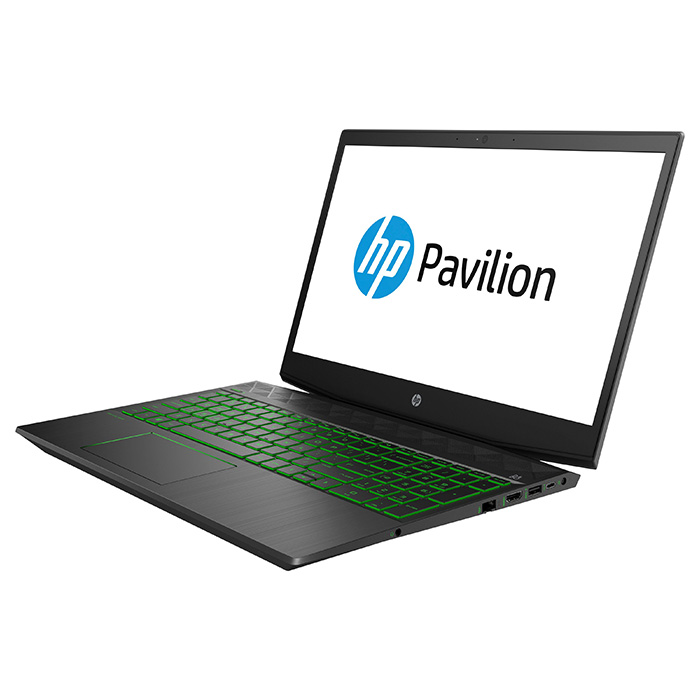 Ноутбук HP Pavilion 15-cx0007ua Shadow Black/Acid Green (6VK01EA)