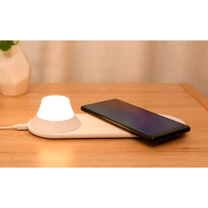 Бездротовий зарядний пристрій YEELIGHT Wireless Charging Night Lamp (YLYD04YL/YLYD0401W0CN)