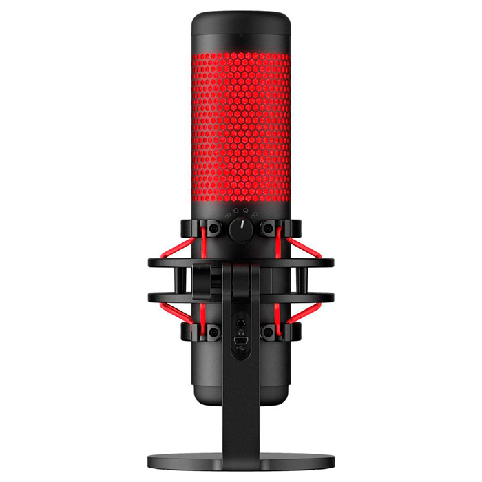 Мікрофон для стримінгу/подкастів HYPERX QuadCast (HX-MICQC-BK)