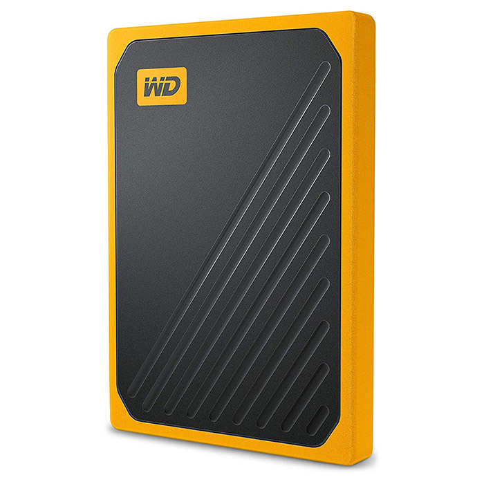 Портативний SSD диск WD My Passport Go 500GB USB3.0 Amber (WDBMCG5000AYT-WESN)