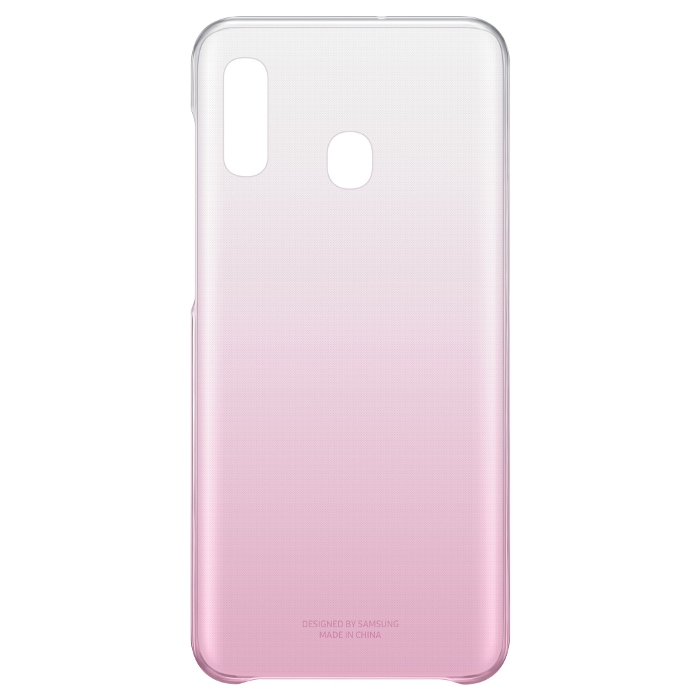 Чохол SAMSUNG Gradation Cover для Galaxy A20 Pink (EF-AA205CPEGRU)