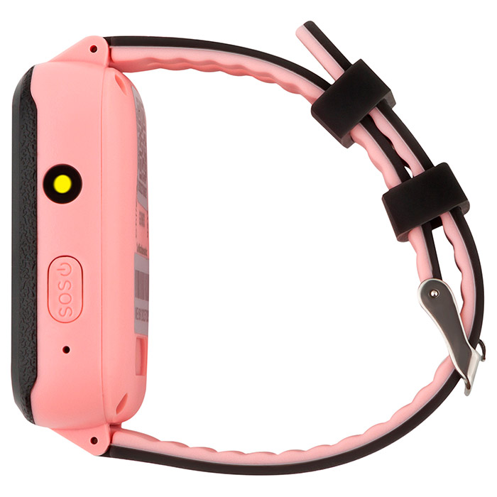 Годинник-телефон дитячий AMIGO GO003 Swimming Camera + LED Pink