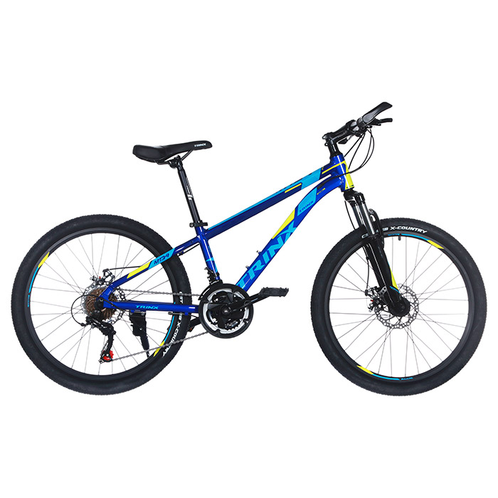 Велосипед дитячий TRINX Majestic M134 13"x24" Blue/Yellow/Blue (2019)