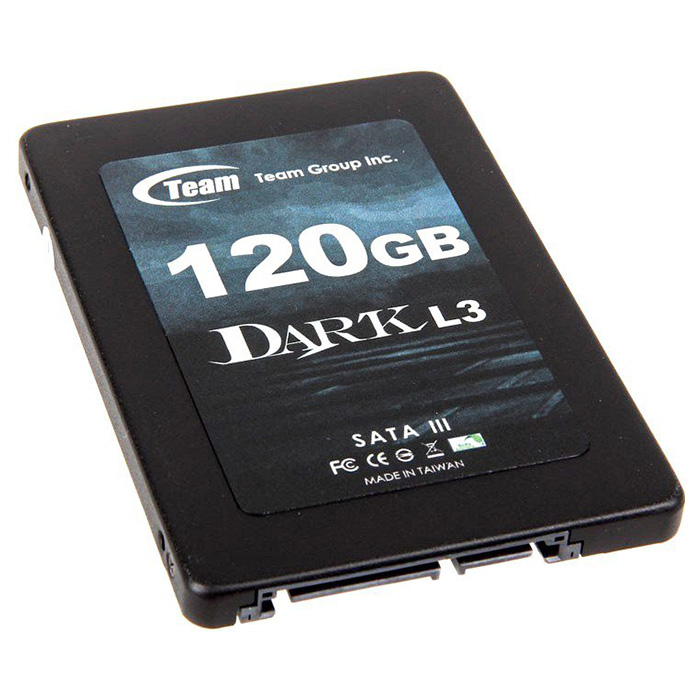 SSD диск TEAM Dark L3 120GB 2.5" SATA (T253L3120GMC101)