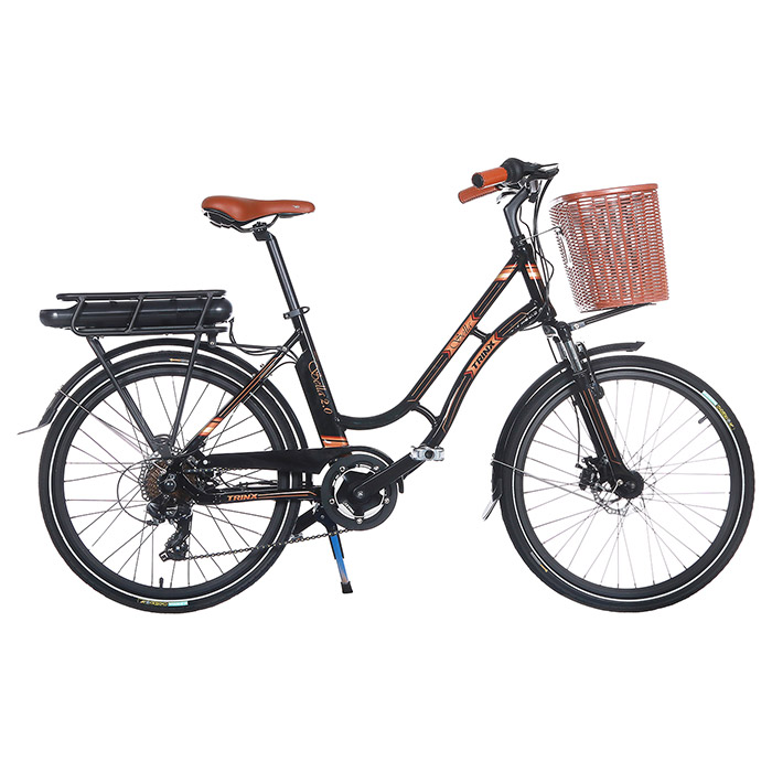 Електровелосипед TRINX E-Mode Sella 2.0 24" Black (250W)