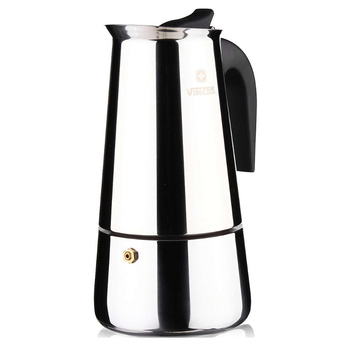 Кофеварка гейзерная VINZER Espresso Induction 200мл (89391)