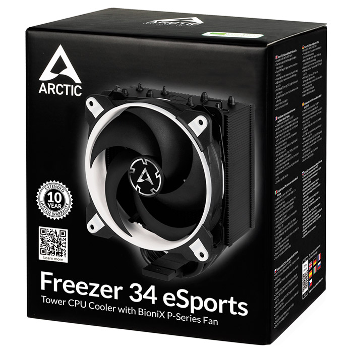 Кулер для процесора ARCTIC Freezer 34 eSports White (ACFRE00057A)