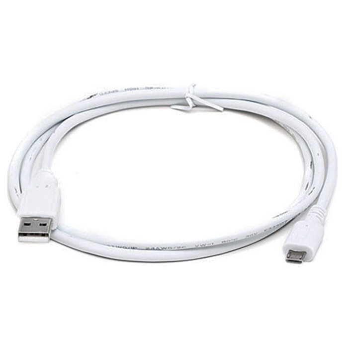 Кабель REAL-EL Pro USB2.0 AM/Micro-BM White 1м (EL123500024)