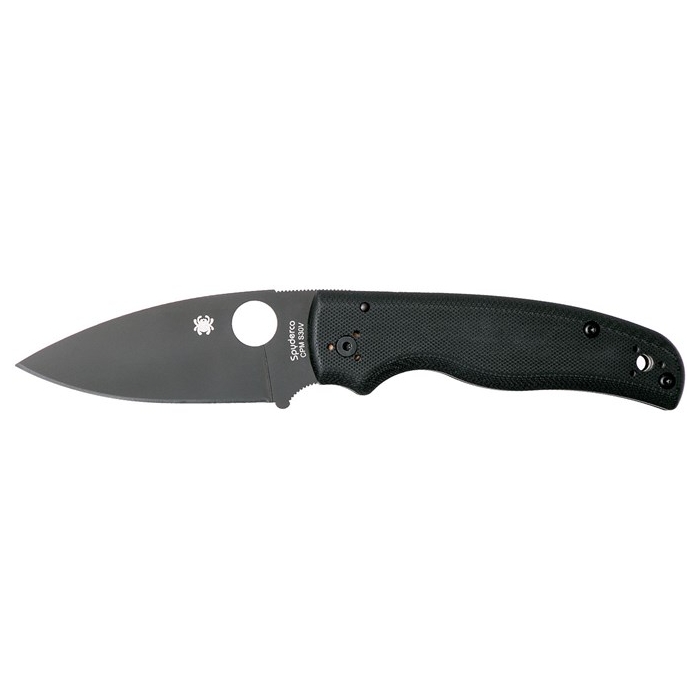 Складаний ніж SPYDERCO Shaman Black Blade (C229GPBK)