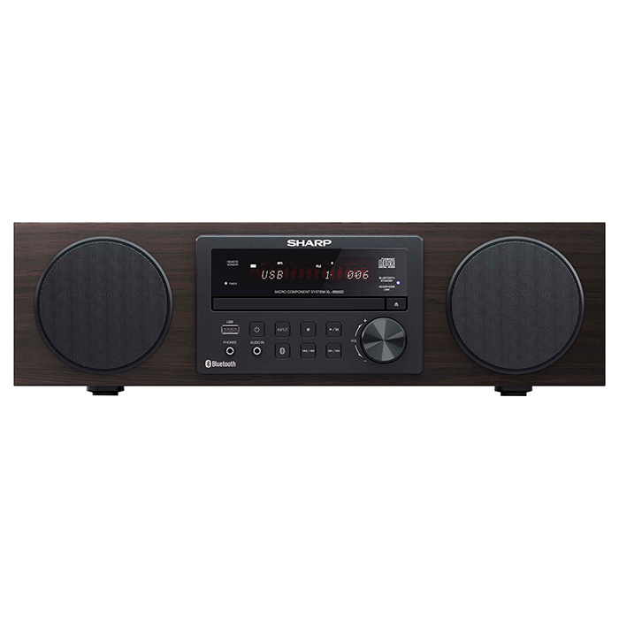 Музыкальный центр SHARP All-in-One Hi-Fi Sound System XL-BB20D Brown