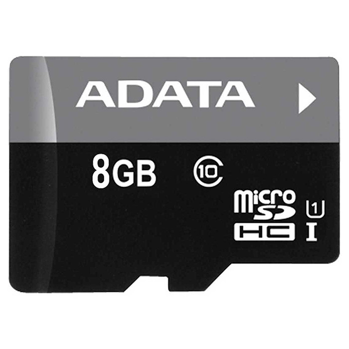 Карта памяти ADATA microSDHC Premier 8GB UHS-I Class 10 (AUSDH8GUICL10-R)