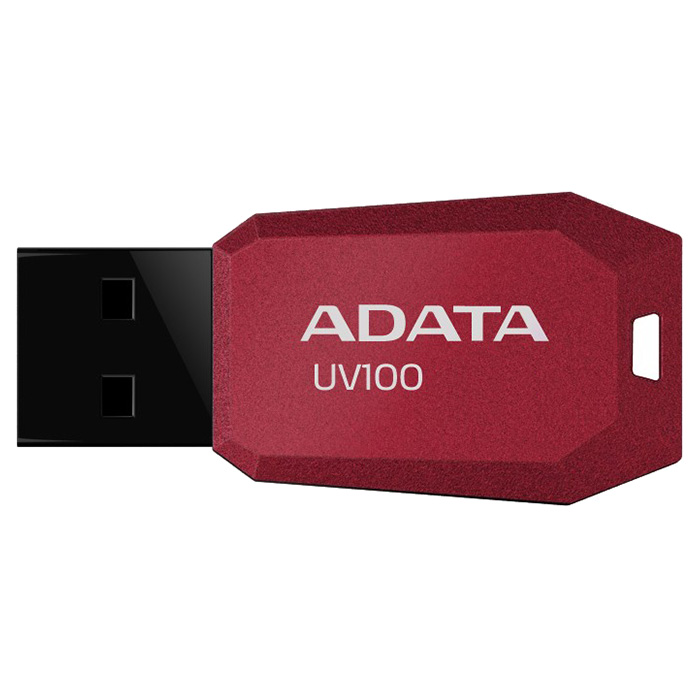Флэшка ADATA UV100 16GB USB2.0 Red (AUV100-16G-RRD)