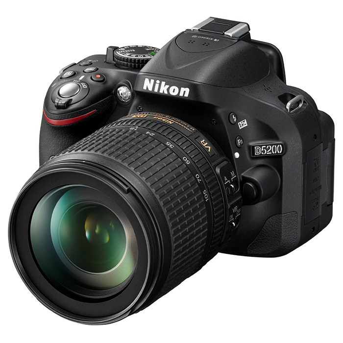 Фотоапарат NIKON D5200 Black Kit 18-105 mm f/3.5-5.6G ED VR AF-S DX