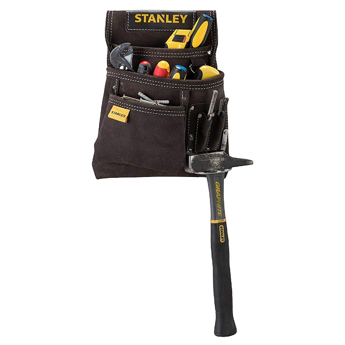 Сумка для інструменту з кріпленням на пояс STANLEY з тримачем для молотка (STST1-80114)