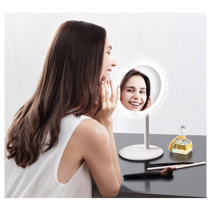 Косметическое зеркало XIAOMI AMIRO HD Daylight Mirror White (AML004-W~EOL)