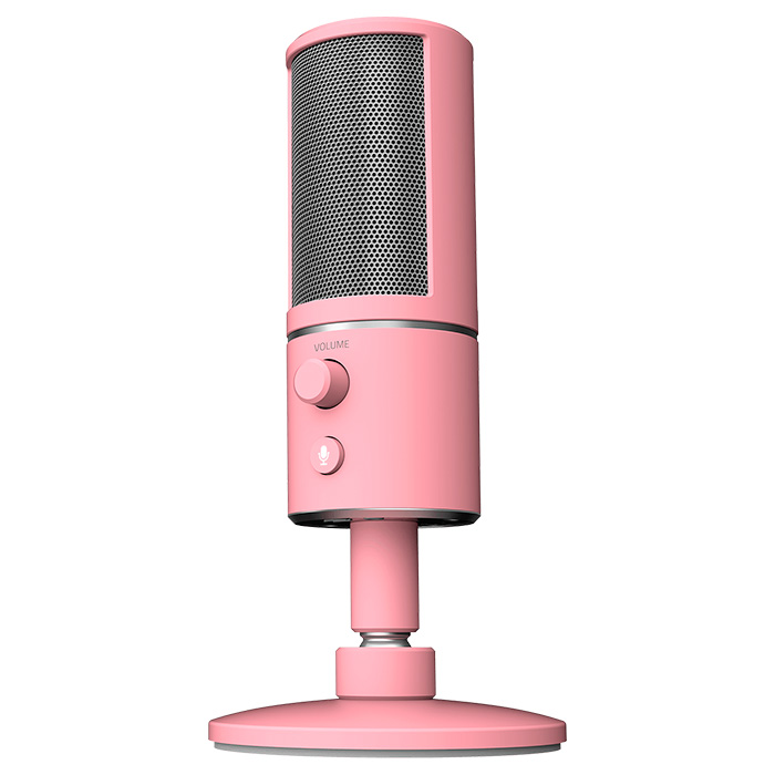 Мікрофон для стримінгу/подкастів RAZER Seiren X Quartz Pink (RZ19-02290300-R3M1)