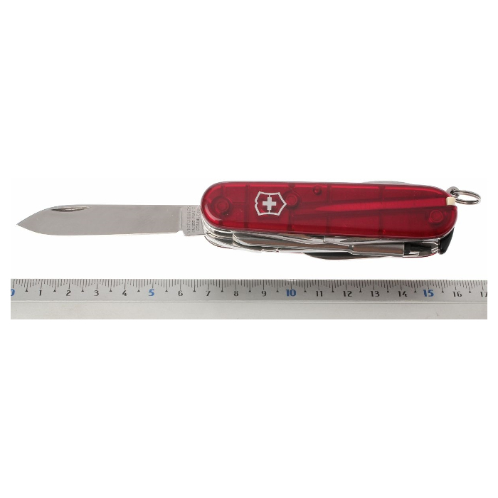 Швейцарский нож VICTORINOX CyberTool M Red Transparent (1.7725.T)