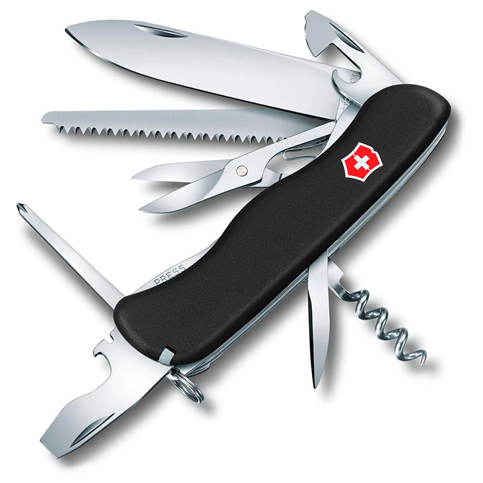 Швейцарський ніж VICTORINOX Outrider Black (0.8513.3)
