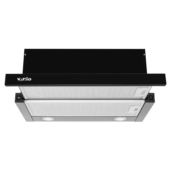 Вытяжка VENTOLUX Garda 60 BK (750) SMD LED