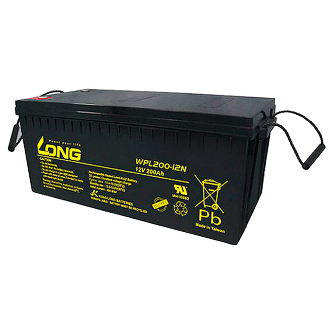 Акумуляторна батарея KUNG LONG WPL200-12 (12В, 200Агод)