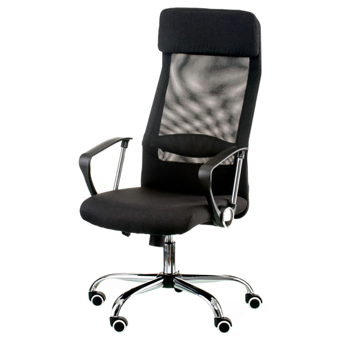 Крісло офісне SPECIAL4YOU Silba Black (E5821)