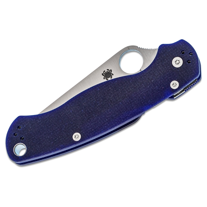Складаний ніж SPYDERCO Para Military 2 G-10 CPM S110V Dark Blue (C81GPDBL2)