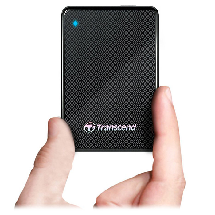 Портативный SSD диск TRANSCEND ESD400 128GB USB3.0 (TS128GESD400K)
