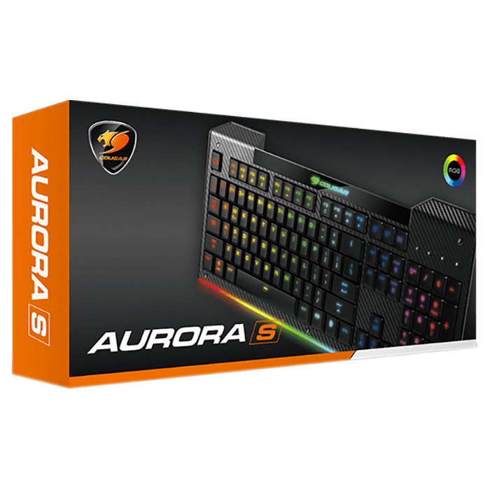 Клавиатура COUGAR Aurora S (37AUSXNMB.0002)