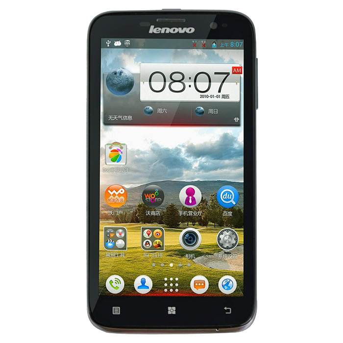 Смартфон LENOVO A850 (Dual SIM) Black