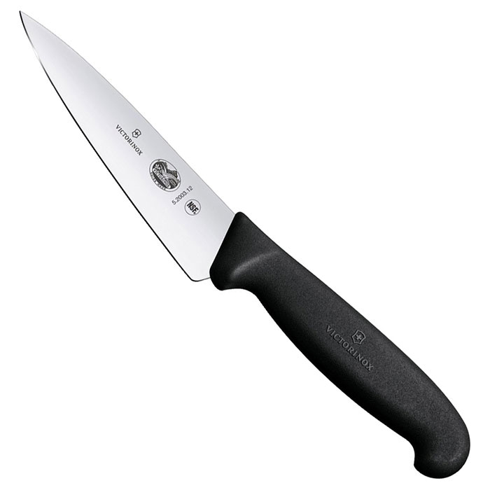 Нож кухонный для разделки VICTORINOX Fibrox 120мм (5.2003.12)