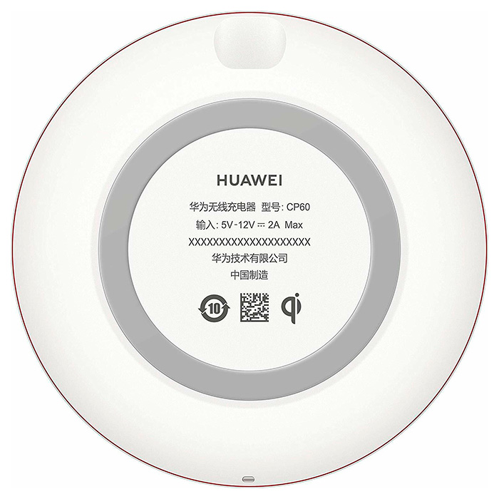 Беспроводное зарядное устройство HUAWEI Wireless Charger CP60 Type-C White (55030353)