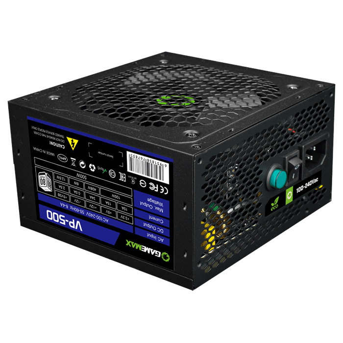 Блок питания 500W GAMEMAX VP-500