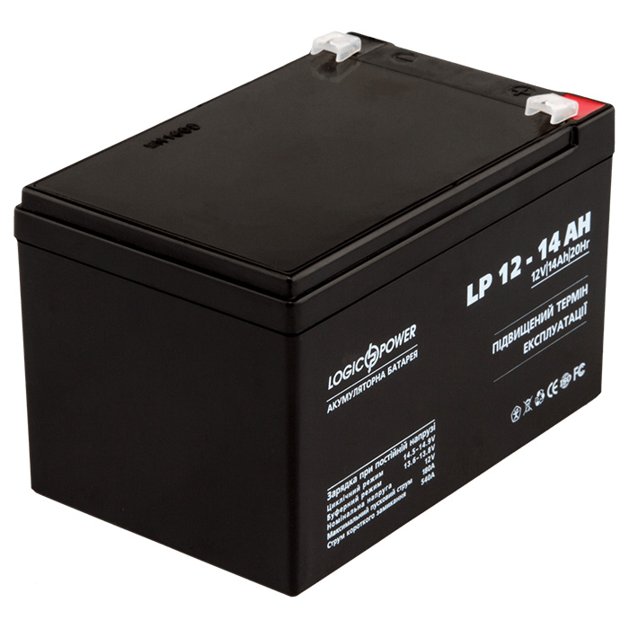 Акумуляторна батарея LOGICPOWER LP 12 - 14 AH (12В, 14Агод) (LP1517)