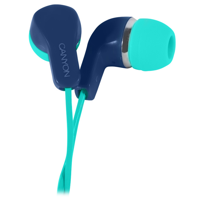 Навушники CANYON CNS-CEPM02 Green/Blue