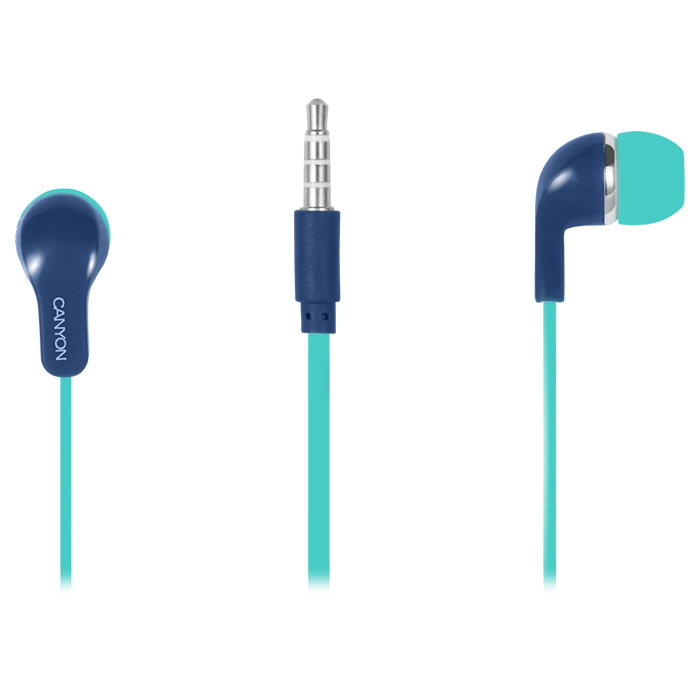 Навушники CANYON CNS-CEPM02 Green/Blue
