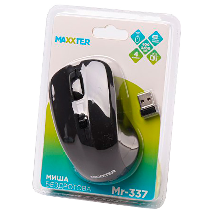 Мышь MAXXTER Mr-337 Black