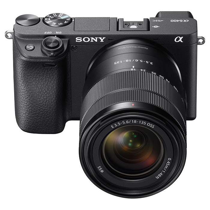 Фотоапарат SONY Alpha 6400 Kit Black E 18-135 mm f/3.5-5.6 OSS (ILCE6400MB.CEC)