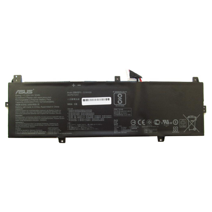 Акумулятор для ноутбука Asus UX430 C31N1620 11.55V/4335mAh/50Wh (A47298)