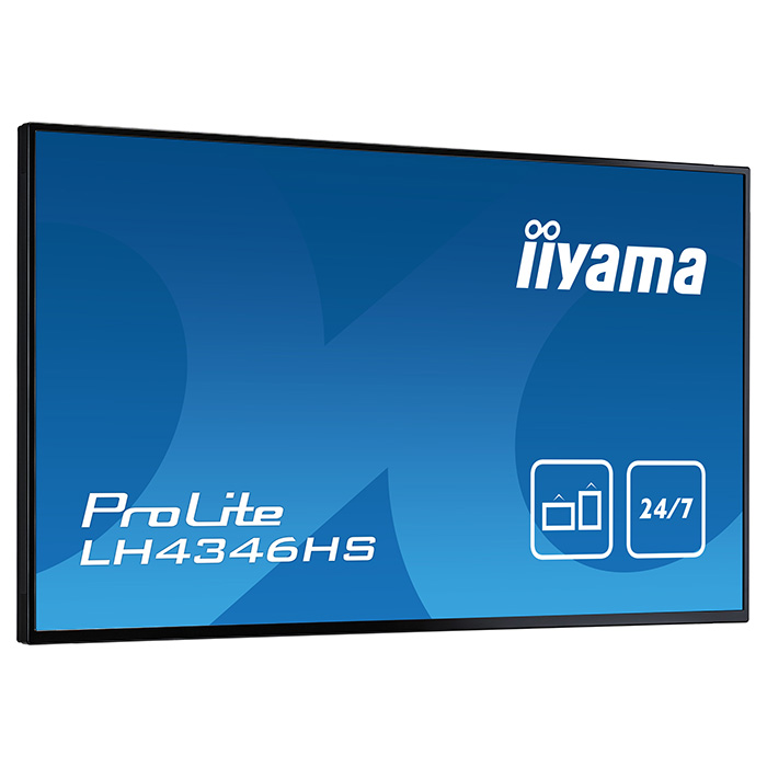 Информационный дисплей 42.5" IIYAMA ProLite LH4346HS-B1
