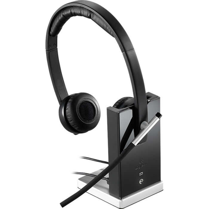 Гарнітура бездротова LOGITECH H820e Wireless Headset Stereo Black (981-000517)