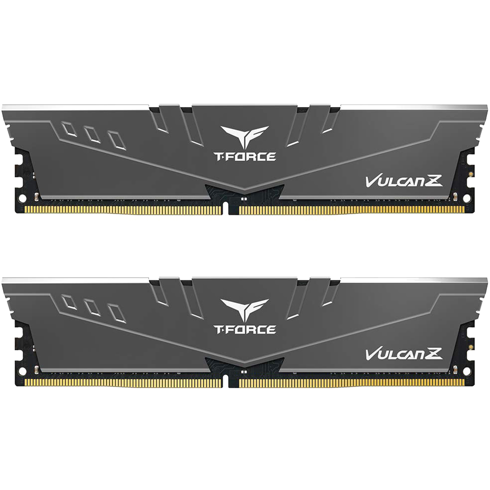 Модуль памяти TEAM T-Force Vulcan Z DDR4 3000MHz 16GB Kit 2x8GB Gray (TLZGD416G3000HC16CDC01)